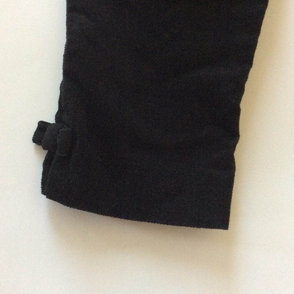 Janie and Jack Victorian Holiday black pants - Picture 4 of 4